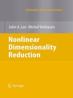 cover image of Nonlinear Dimensionality Reduction